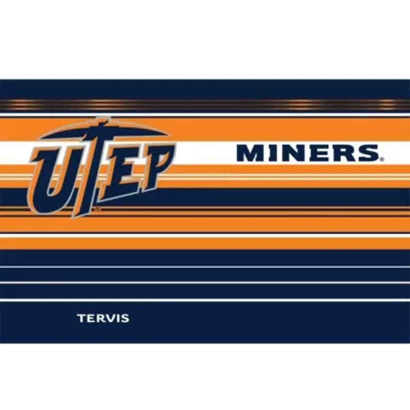 NCAA UTEP Miners 30oz. Hype Stripes Stainless Tumbler