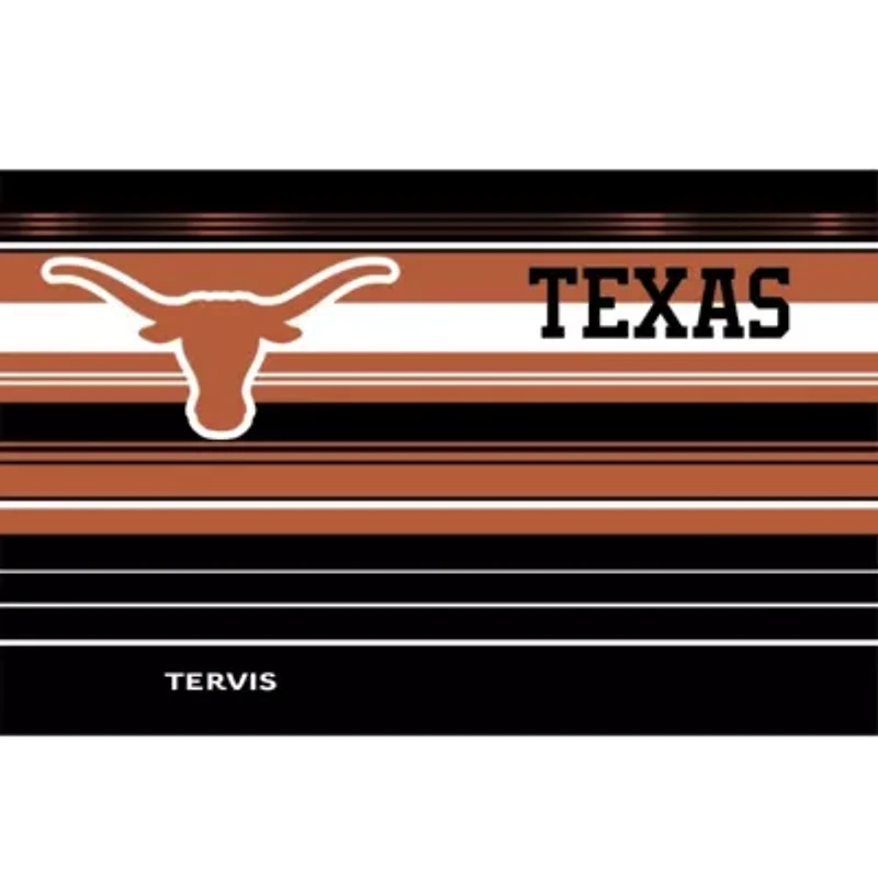 NCAA Texas Longhorns 30oz. Hype Stripes Stainless Tumbler