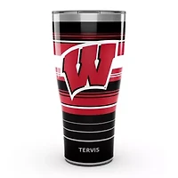 NCAA Wisconsin Badgers 30oz. Hype Stripes Stainless Tumbler