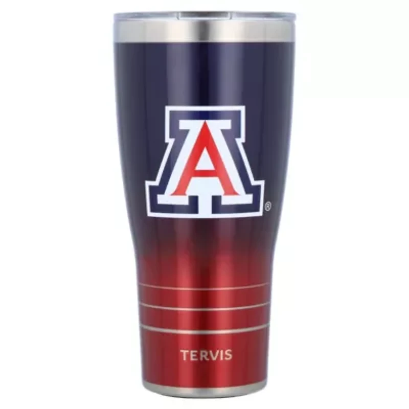 NCAA Arizona Wildcats 30oz. Ombre Stainless Tumbler