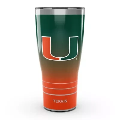 Miami (FL) Hurricanes NCAA Miami Hurricanes 30oz. Ombre Stainless Tumbler