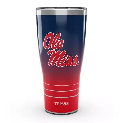 NCAA Ole Miss Rebels 30oz. Ombre Stainless Tumbler