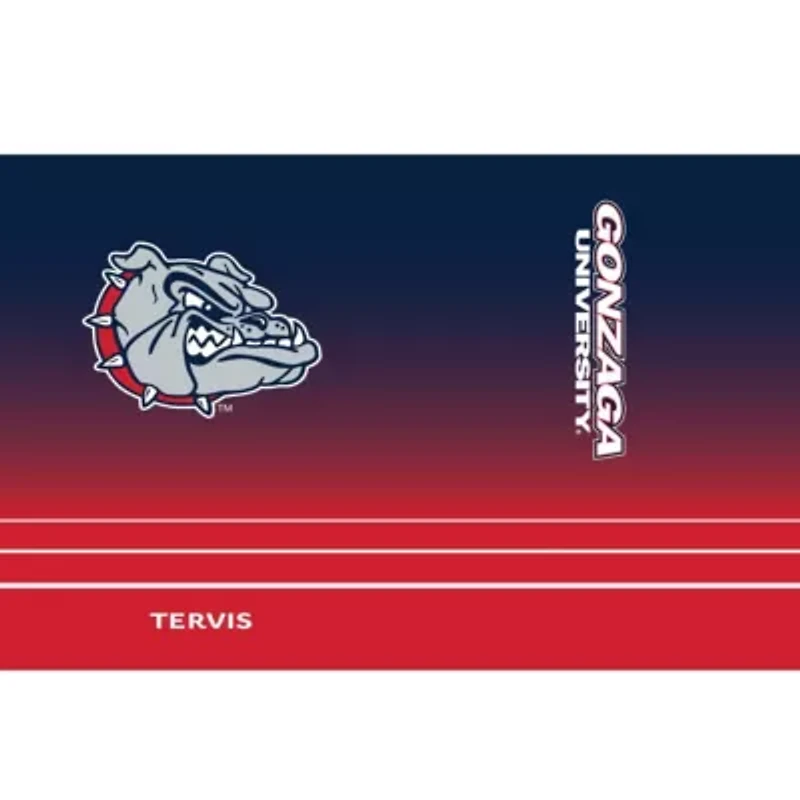 Gonzaga University Bulldogs NCAA Gonzaga Bulldogs 30oz. Ombre Stainless Tumbler
