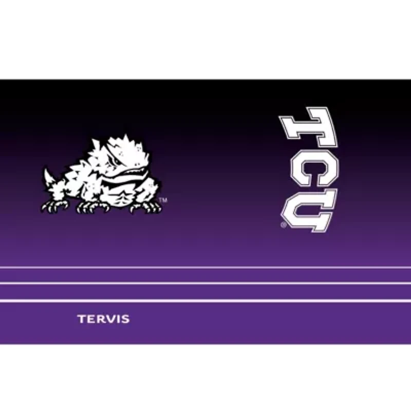 NCAA TCU Horned Frogs 30oz. Ombre Stainless Tumbler