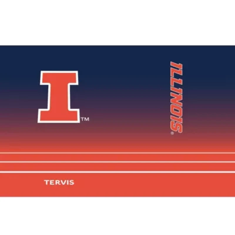 NCAA Illinois Fighting Illini 30oz. Ombre Stainless Tumbler