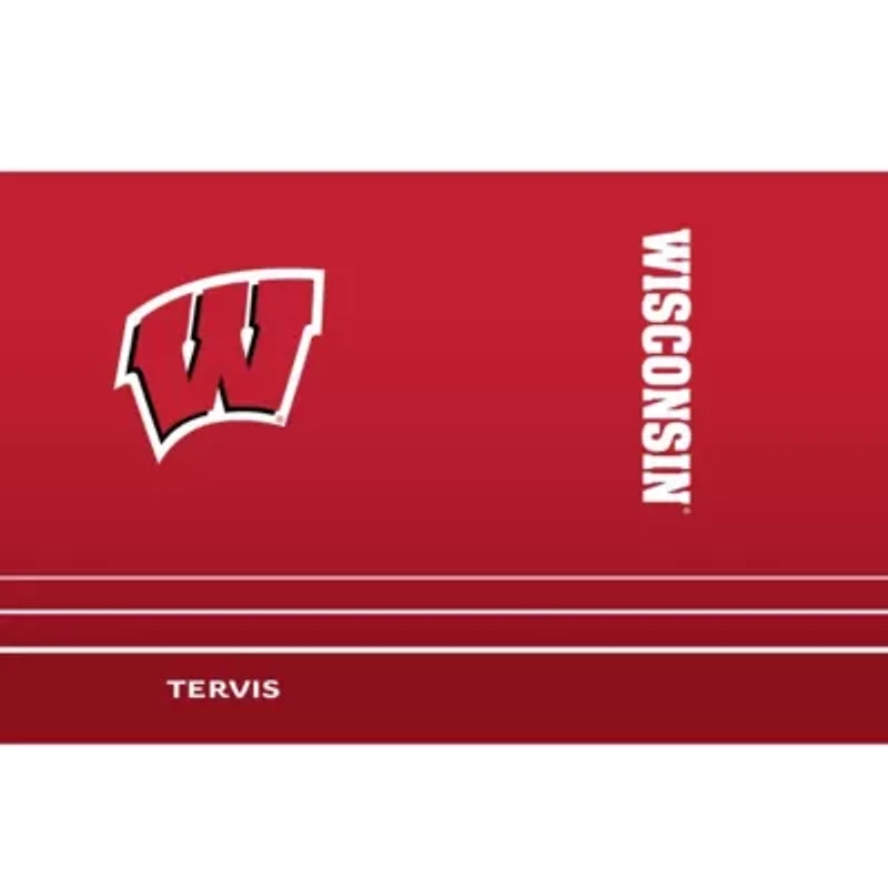 NCAA Wisconsin Badgers 30oz. Ombre Stainless Tumbler