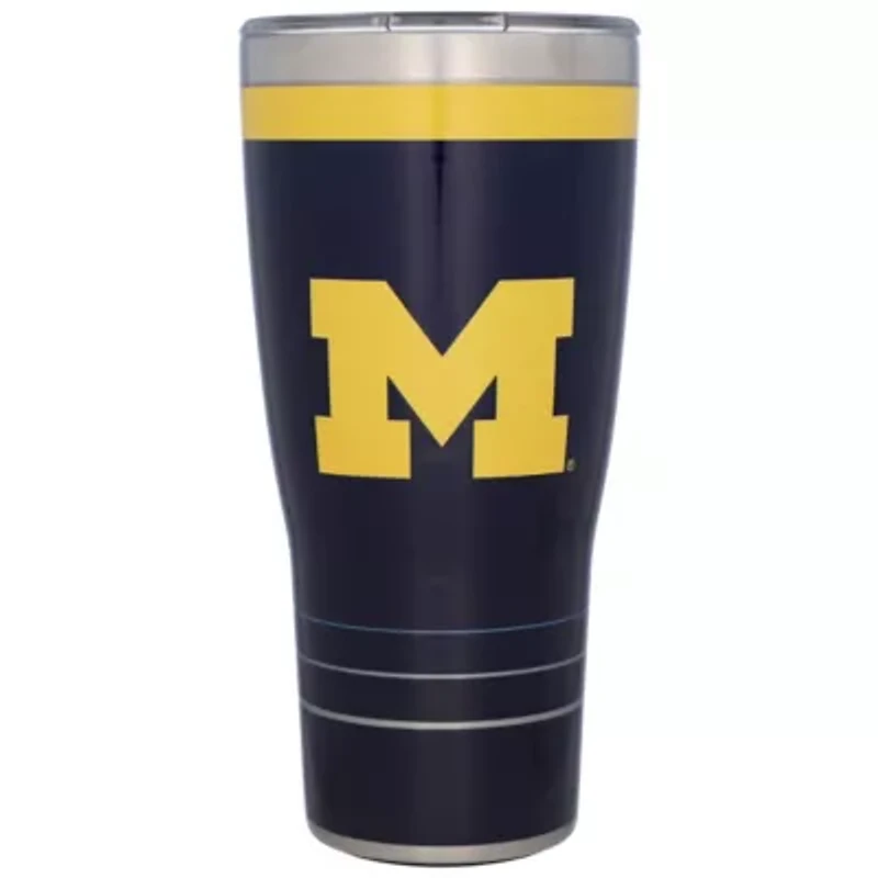 NCAA Michigan Wolverines 30oz. Reverb Stainless Tumbler