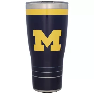 NCAA Michigan Wolverines 30oz. Reverb Stainless Tumbler