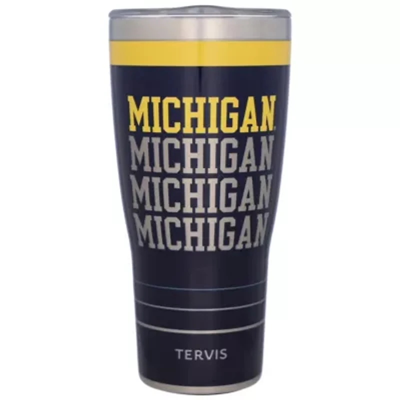 NCAA Michigan Wolverines 30oz. Reverb Stainless Tumbler