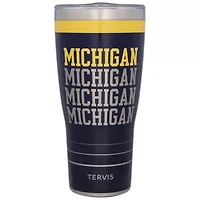 NCAA Michigan Wolverines 30oz. Reverb Stainless Tumbler