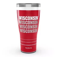 NCAA Wisconsin Badgers 30oz. Reverb Stainless Tumbler