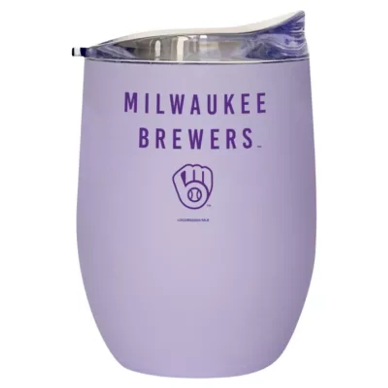 MLB Milwaukee Brewers 16oz. Soft Touch Curved Tumbler