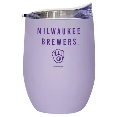 MLB Milwaukee Brewers 16oz. Soft Touch Curved Tumbler