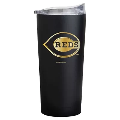 MLB Cincinnati Reds Foil 20oz. Powder Coat Tumbler