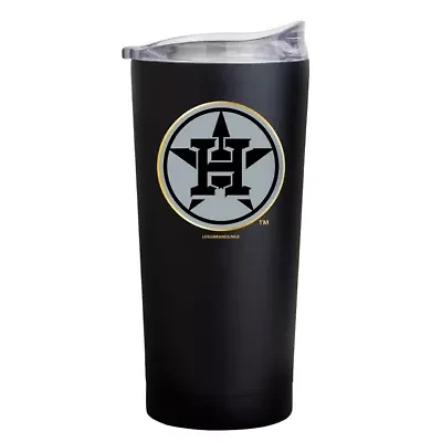 MLB Houston Astros Foil 20oz. Powder Coat Tumbler