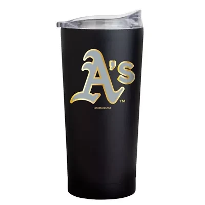 MLB Oakland Athletics Foil 20oz. Powder Coat Tumbler