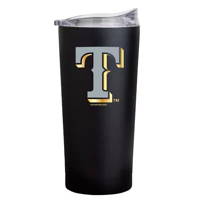 MLB Texas Rangers Foil 20oz. Powder Coat Tumbler