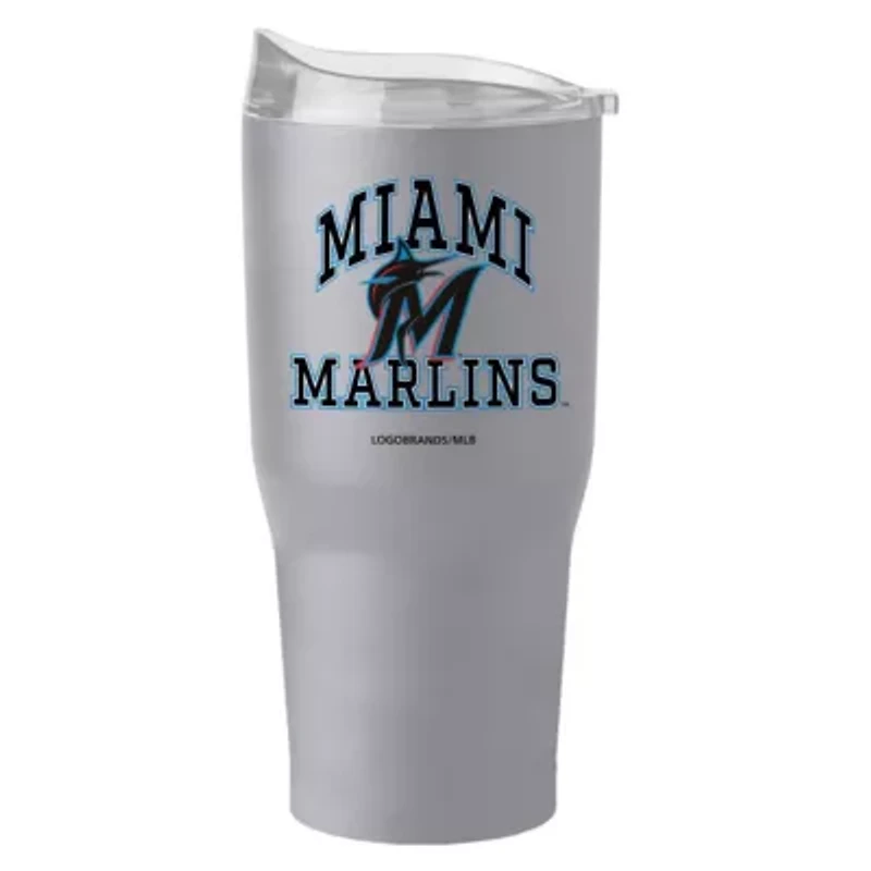MLB Miami Marlins 30oz. Powder Coat Tumbler