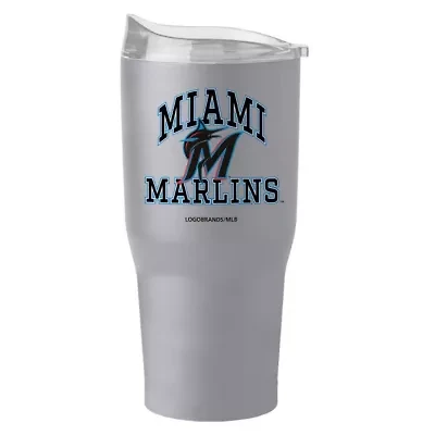 MLB Miami Marlins 30oz. Powder Coat Tumbler