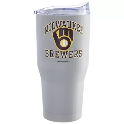 MLB Milwaukee Brewers 30oz. Powder Coat Tumbler
