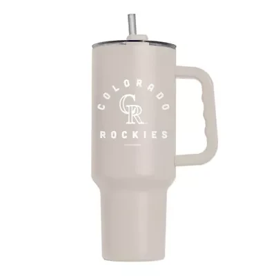MLB Colorado Rockies 40oz. Sand Soft Touch Tumbler