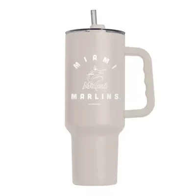 MLB Miami Marlins 40oz. Sand Soft Touch Tumbler