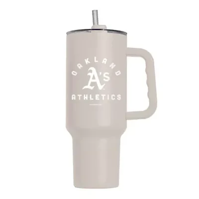 Cooperstown Teams Oakland Athletics 40oz. Sand Soft Touch Tumbler
