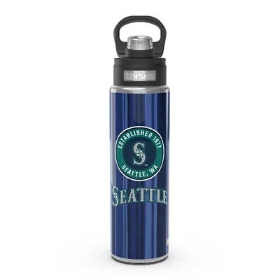 MLB Seattle Mariners 24oz. All In Wide Mouth Water Bottle