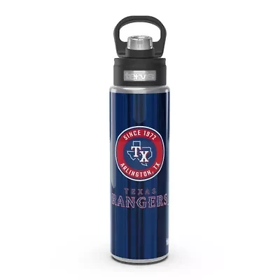 MLB Texas Rangers 24oz. All In Wide Mouth Water Bottle