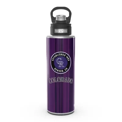 MLB Colorado Rockies 40oz. All In Wide Mouth Water Bottle