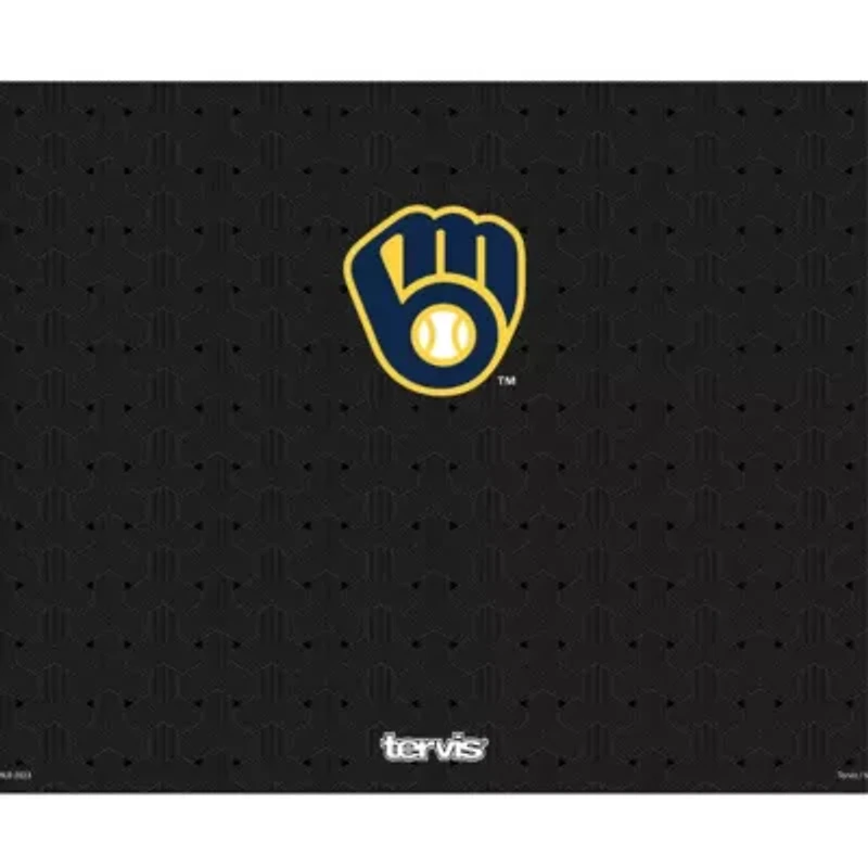 MLB Milwaukee Brewers 40oz. Weave Wide Mouth Water Bottle