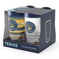 MLB Milwaukee Brewers Four-Pack 16oz. Classic Tumbler Set