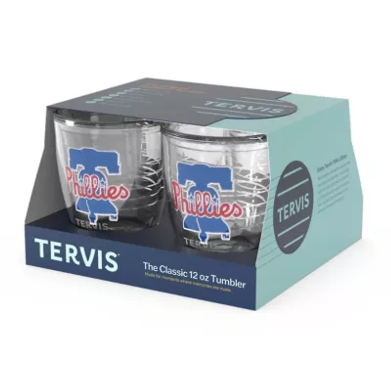 MLB Philadelphia Phillies Four-Pack 12oz. Emblem Tumbler Set