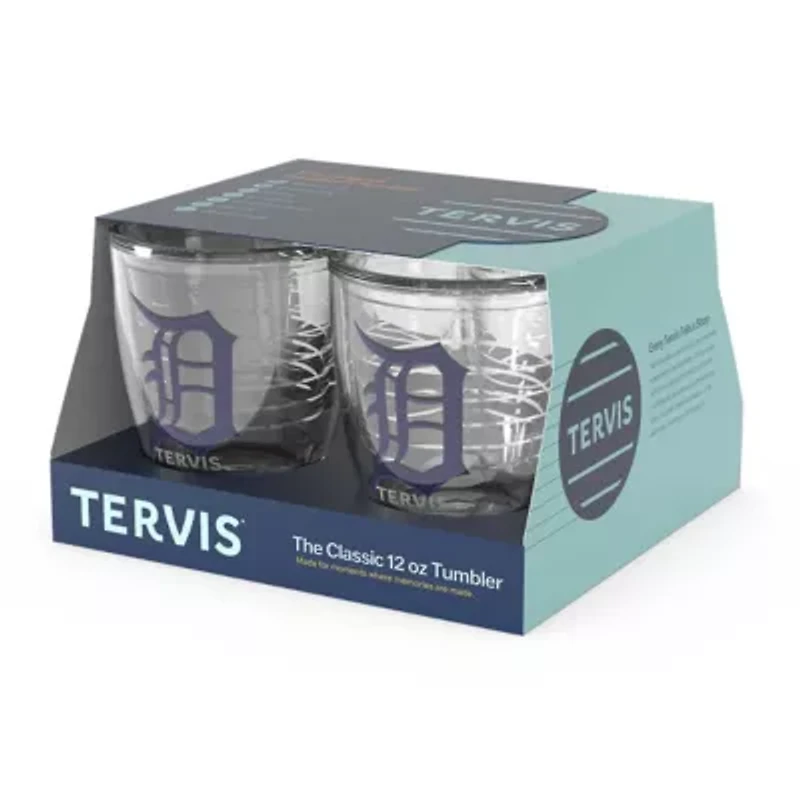 MLB Detroit Tigers Four-Pack 12oz. Emblem Tumbler Set