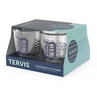 MLB Detroit Tigers Four-Pack 12oz. Emblem Tumbler Set