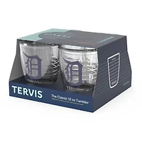 MLB Detroit Tigers Four-Pack 12oz. Emblem Tumbler Set