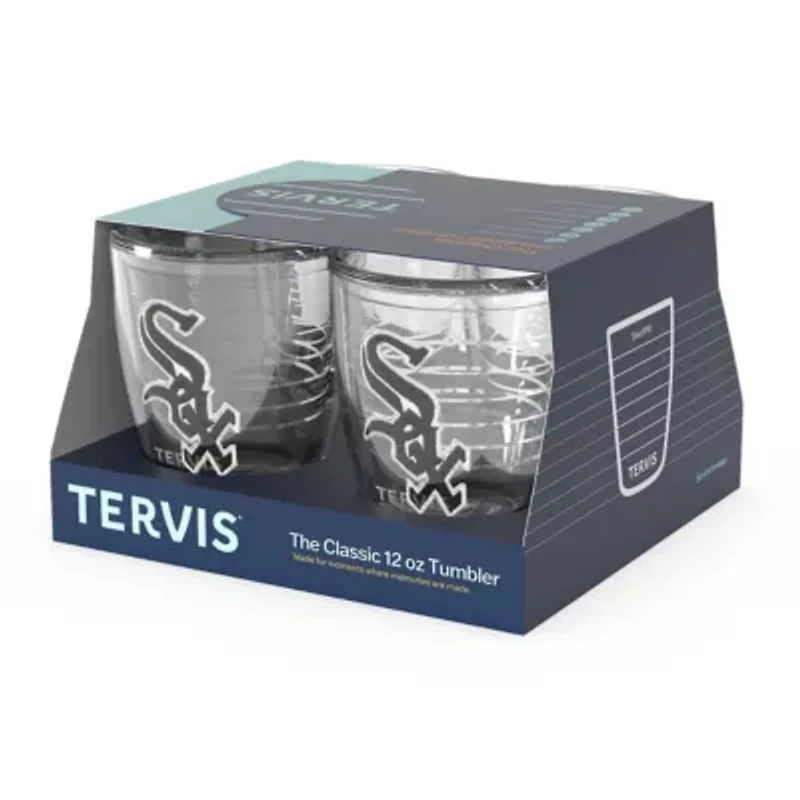 Chicago White Sox MLB Chicago Sox Four-Pack 12oz. Emblem Tumbler Set