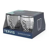Chicago White Sox MLB Chicago Sox Four-Pack 12oz. Emblem Tumbler Set