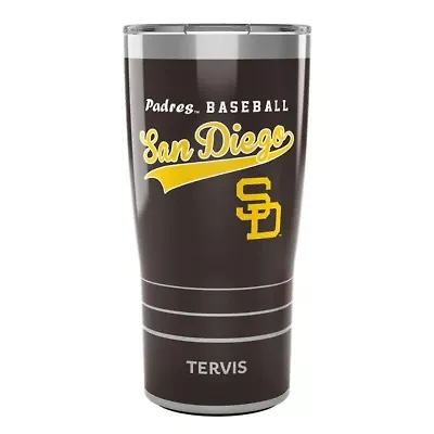 MLB San Diego Padres 20oz. Cooperstown Collection Stainless Tumbler