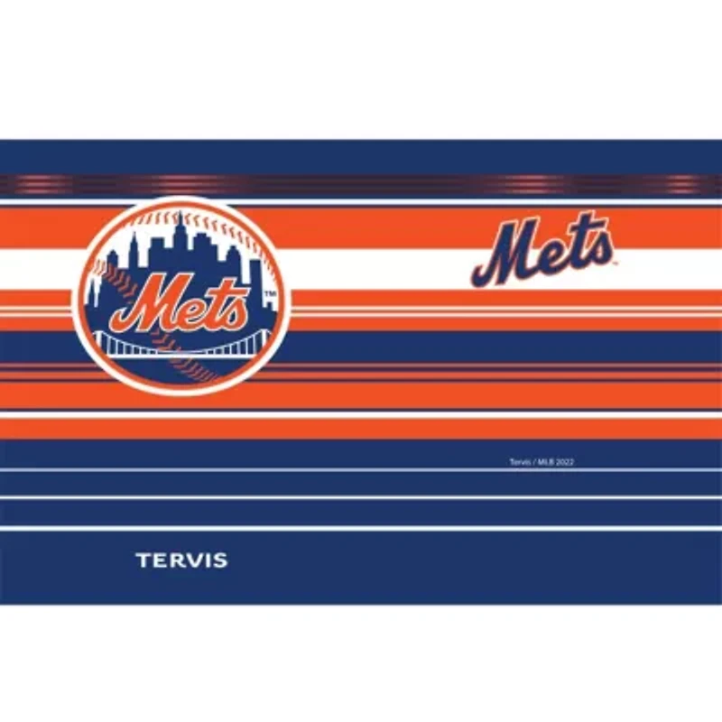 MLB New York Mets 30oz. Hype Stripes Tumbler