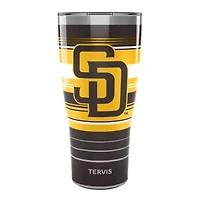 MLB San Diego Padres 30oz. Hype Stripes Tumbler