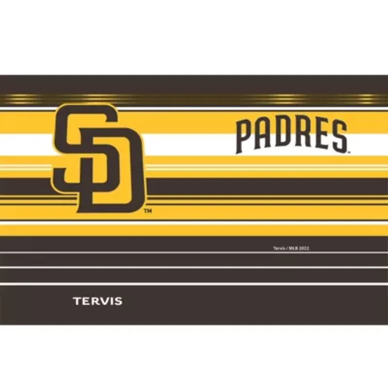 MLB San Diego Padres 30oz. Hype Stripes Tumbler