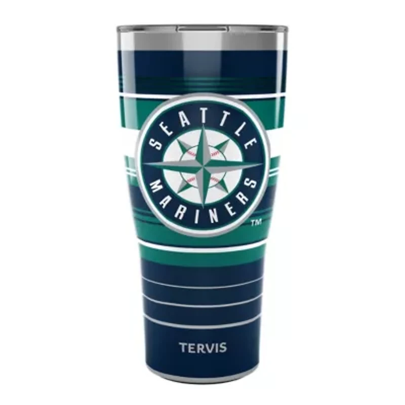 MLB Seattle Mariners 30oz. Hype Stripes Tumbler