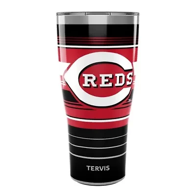MLB Cincinnati Reds 30oz. Hype Stripes Tumbler