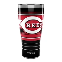 MLB Cincinnati Reds 30oz. Hype Stripes Tumbler