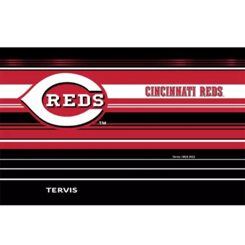 MLB Cincinnati Reds 30oz. Hype Stripes Tumbler
