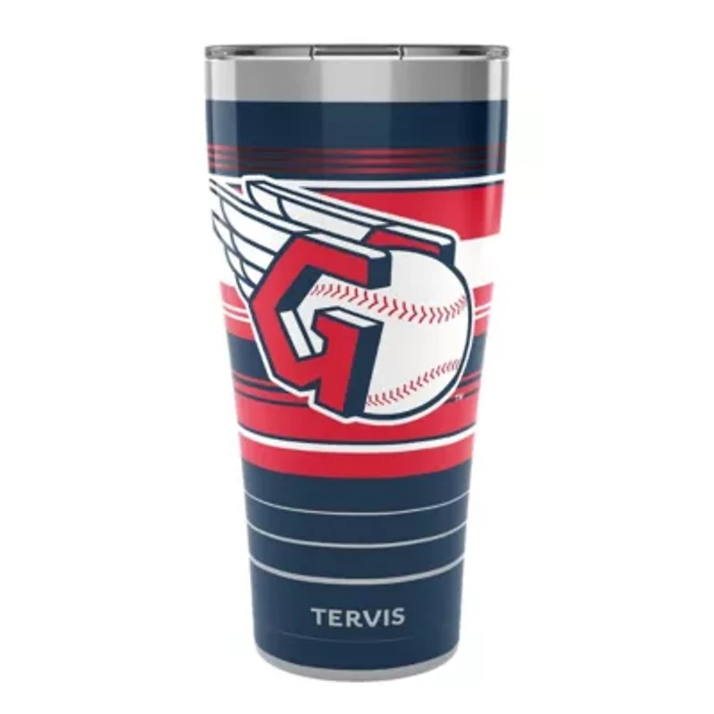 MLB Cleveland Guardians 30oz. Hype Stripes Tumbler
