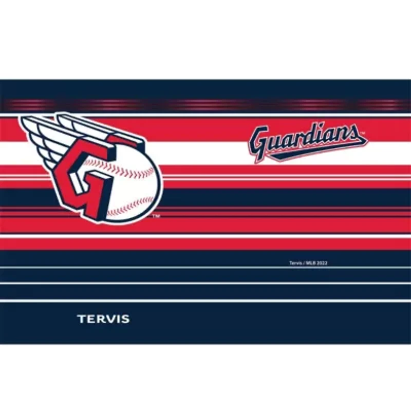 MLB Cleveland Guardians 30oz. Hype Stripes Tumbler