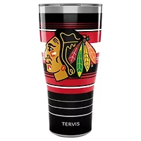 NHL Chicago Blackhawks 30oz. Hype Stripes Stainless Tumbler