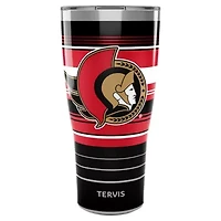 NHL Ottawa Senators 30oz. Hype Stripes Stainless Tumbler